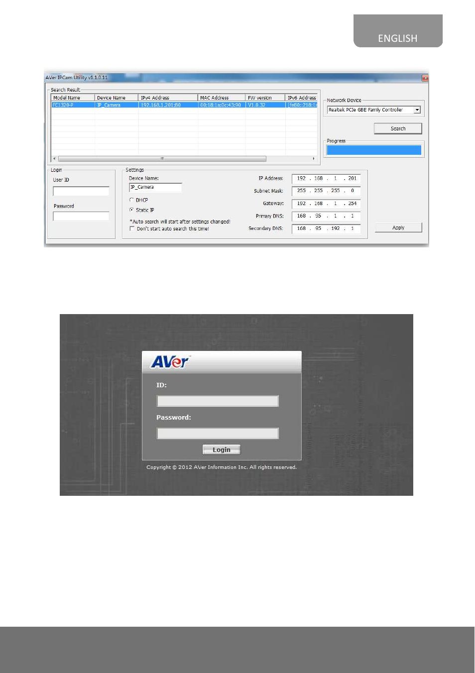 AVer FC1320-P&PW user manual User Manual | Page 23 / 80
