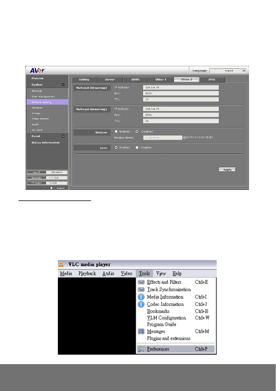 AVer FC1320-P&PW user manual User Manual | Page 40 / 80