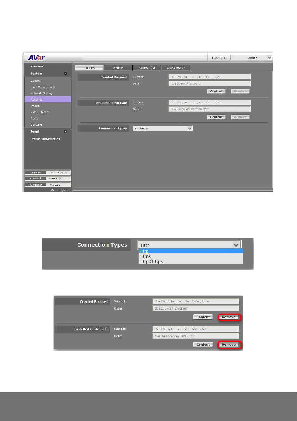 AVer FC1320-P&PW user manual User Manual | Page 48 / 80