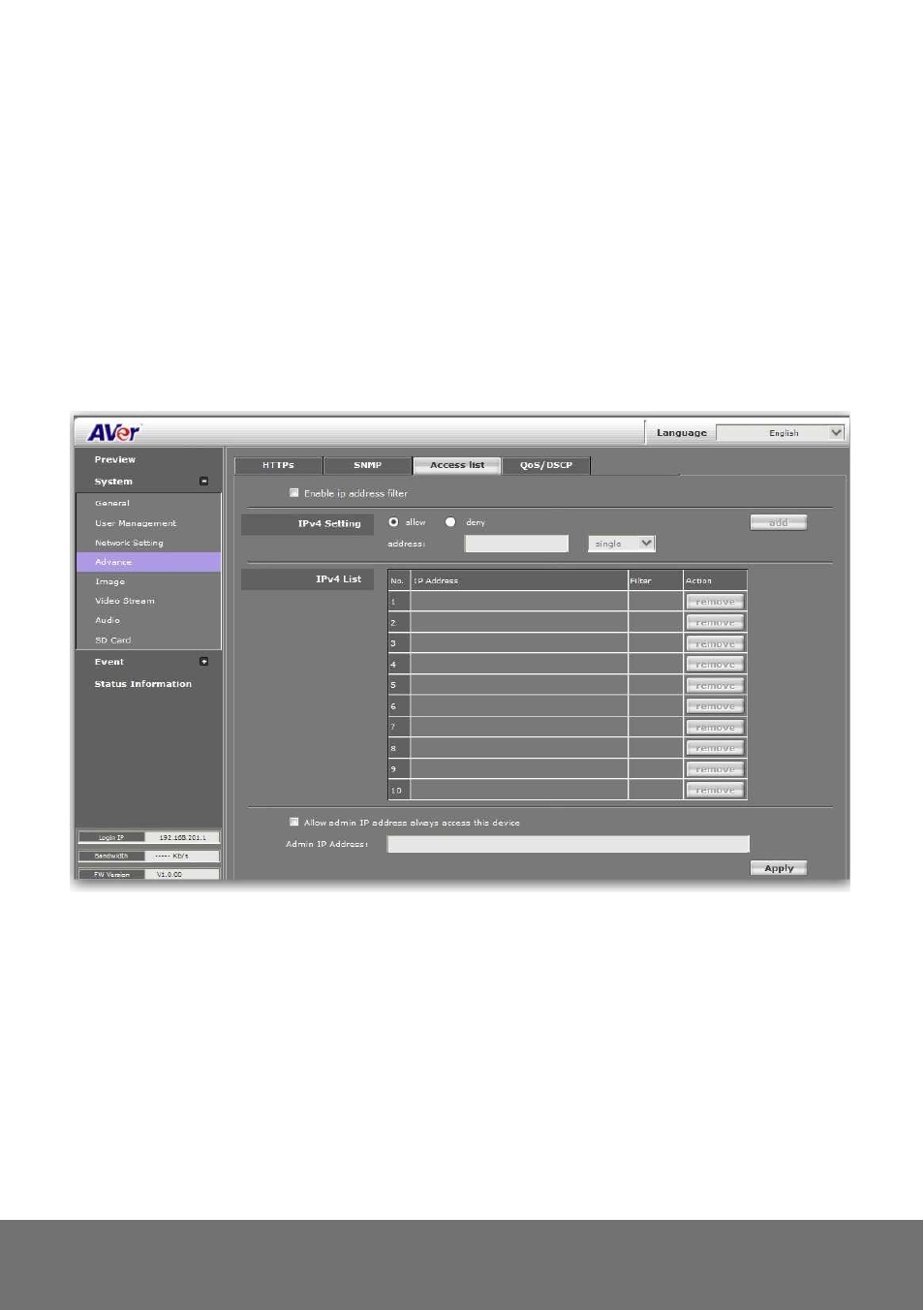 AVer FC1320-P&PW user manual User Manual | Page 52 / 80
