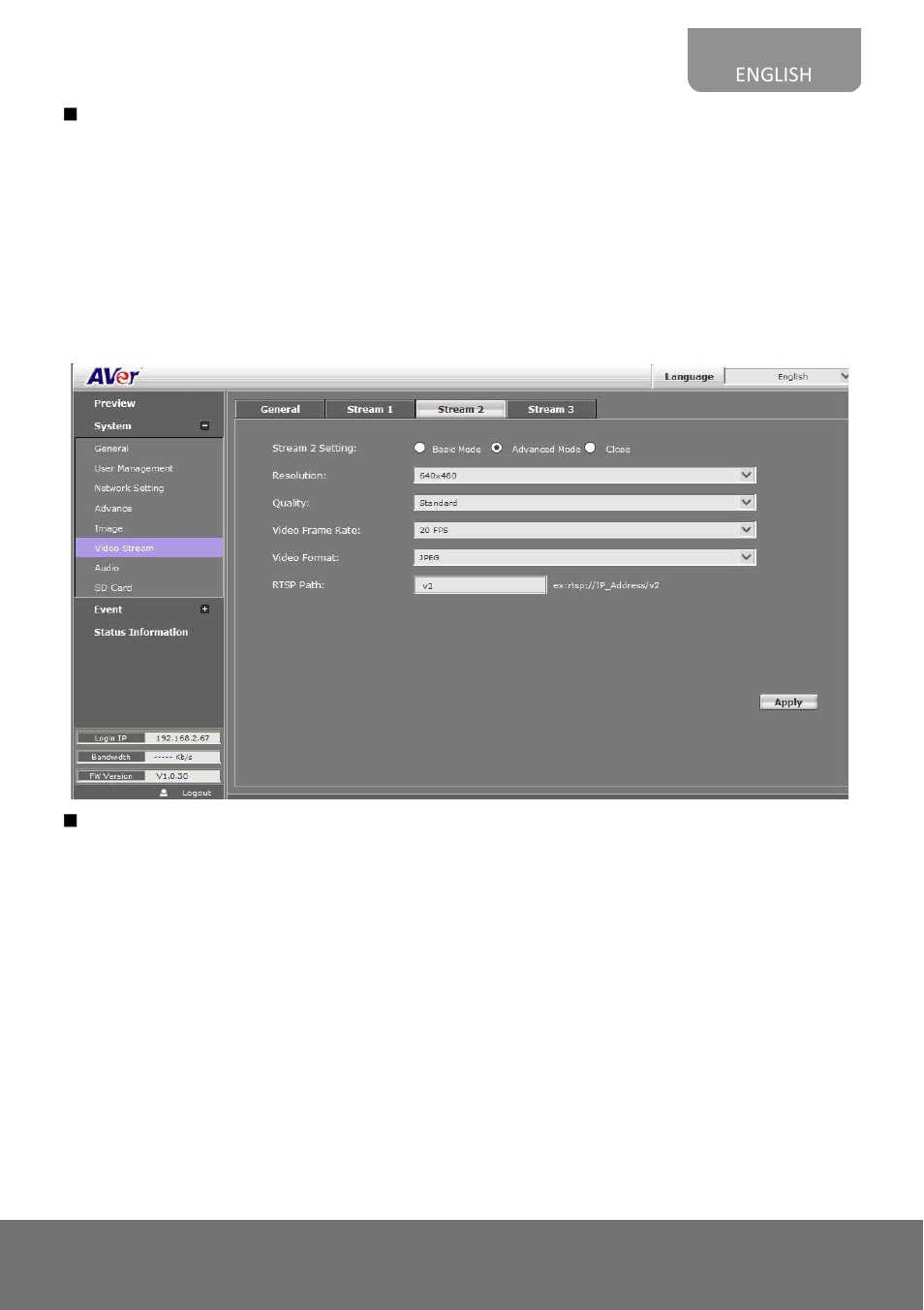 AVer FC1320-P&PW user manual User Manual | Page 63 / 80