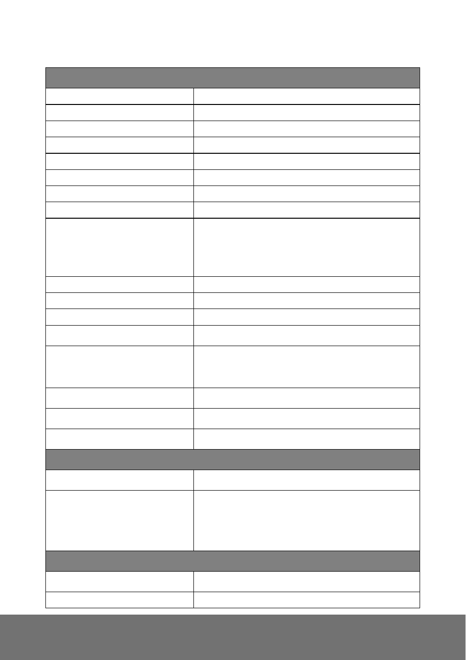 Specifications | AVer FC1320-P&PW user manual User Manual | Page 8 / 80