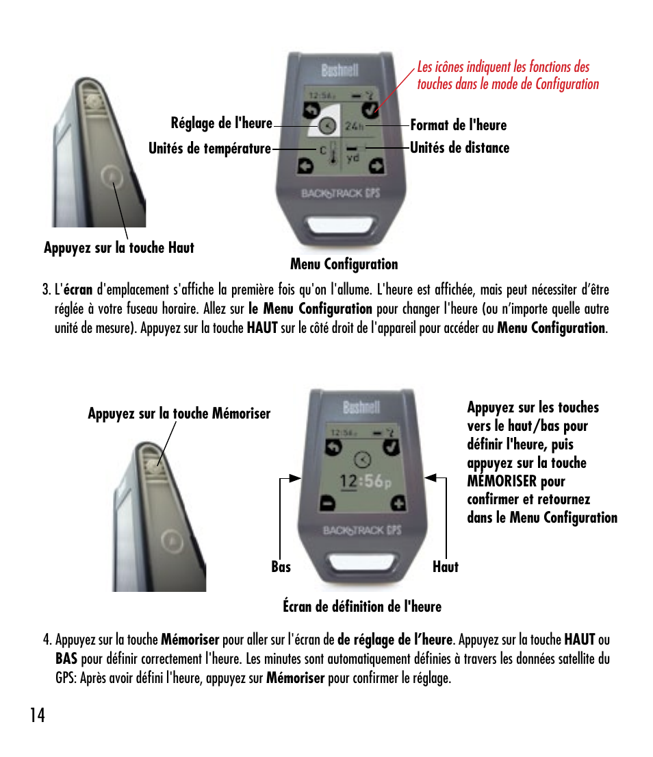 Bushnell BACKTRACK 360210 User Manual | Page 14 / 64