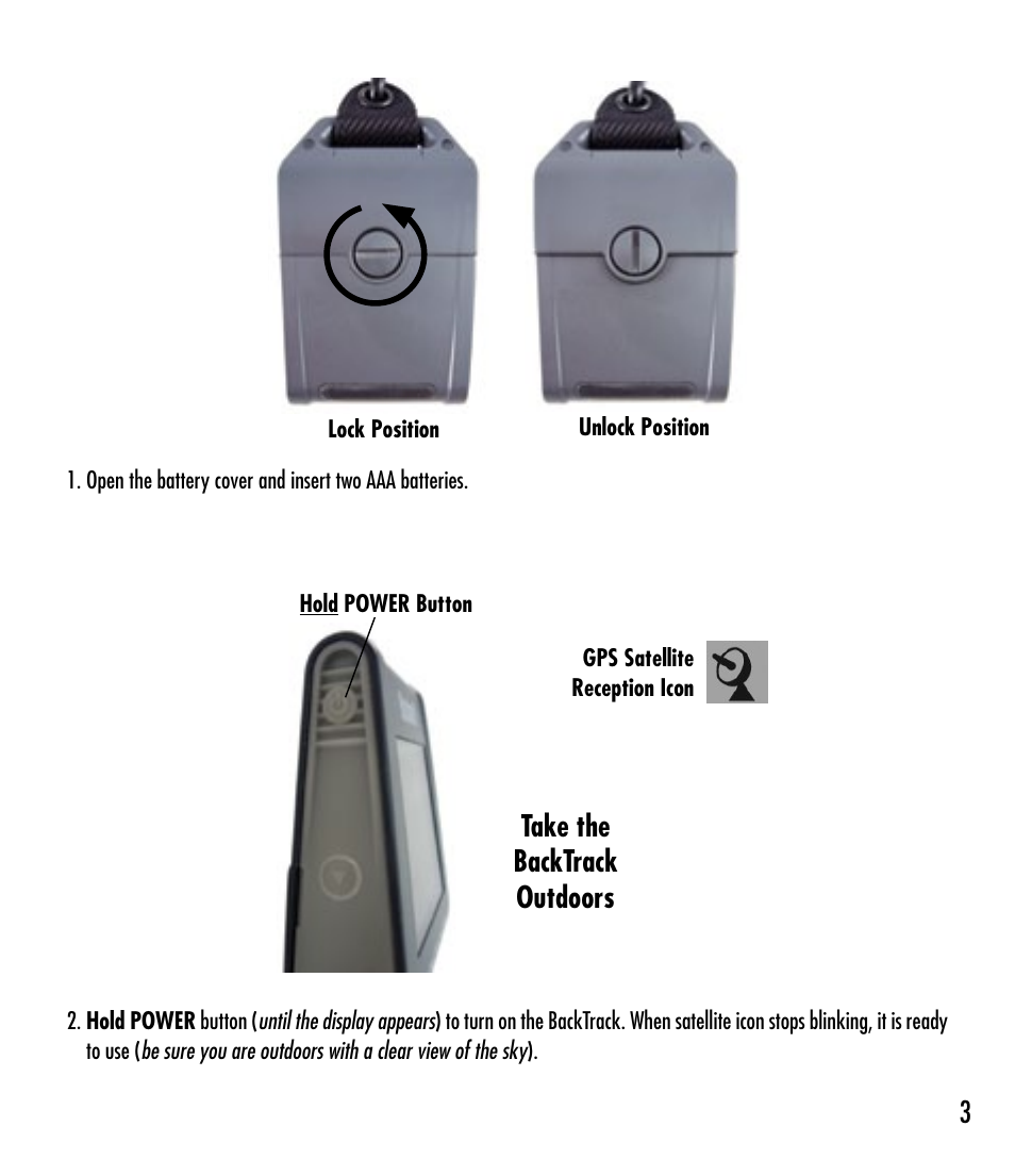 Bushnell BACKTRACK 360210 User Manual | Page 3 / 64