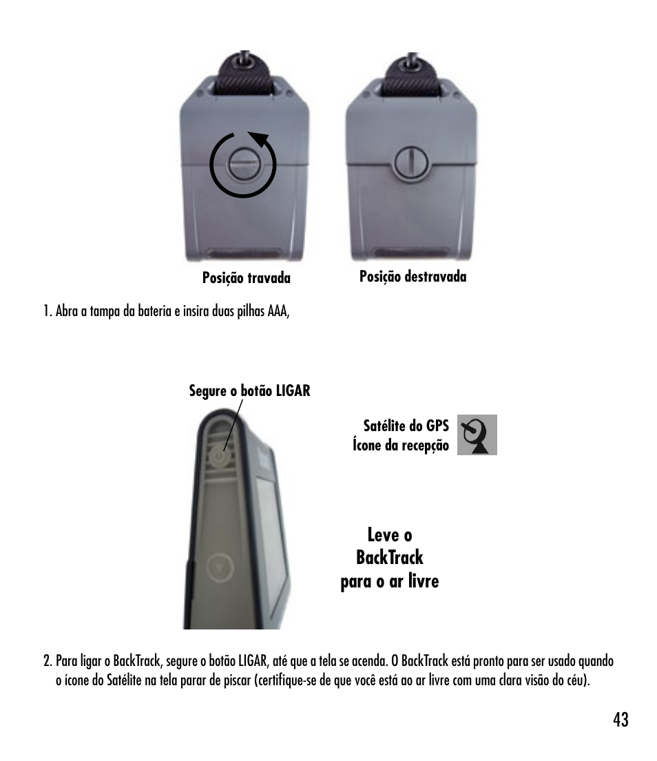 Bushnell BACKTRACK 360210 User Manual | Page 43 / 64