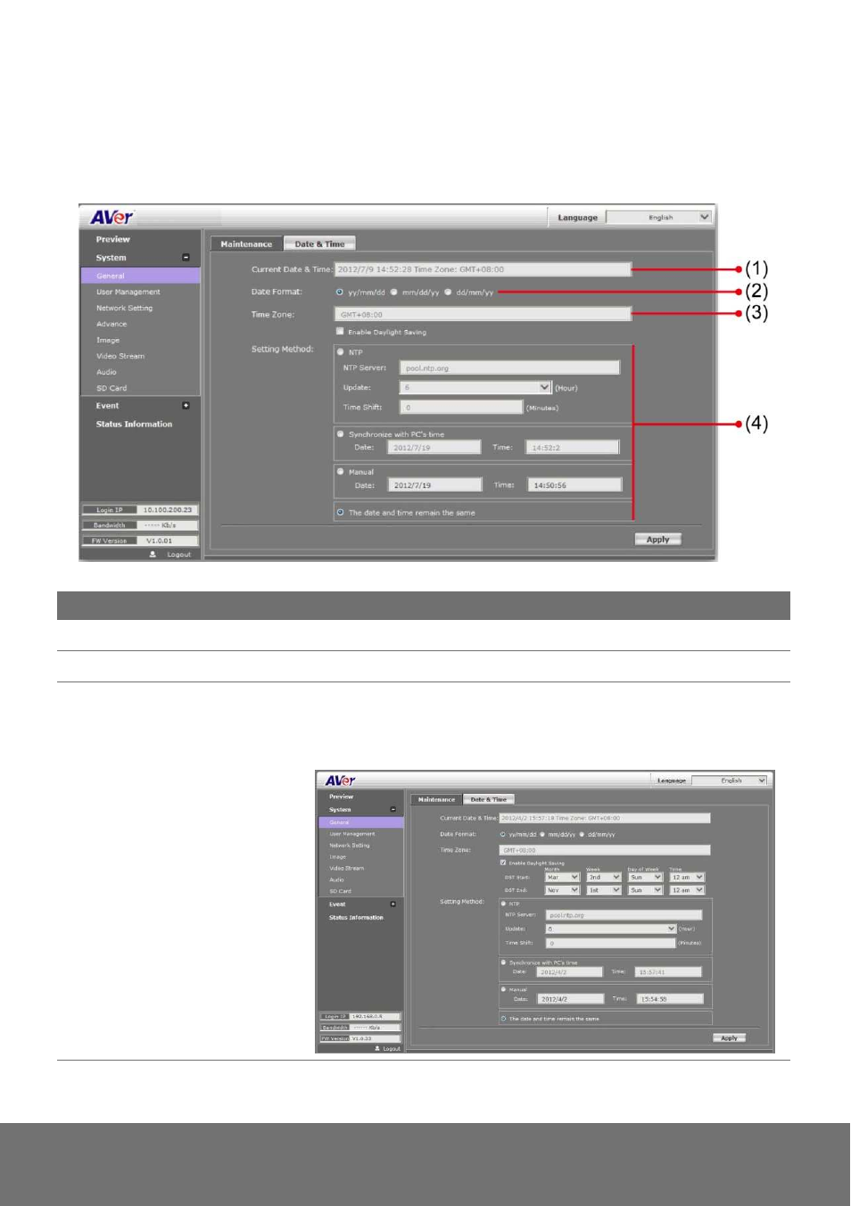 AVer FC2020-P&PW user manual User Manual | Page 32 / 80