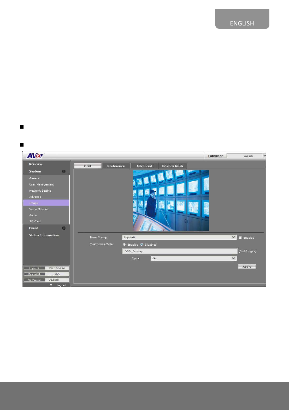 AVer FC2020-P&PW user manual User Manual | Page 55 / 80