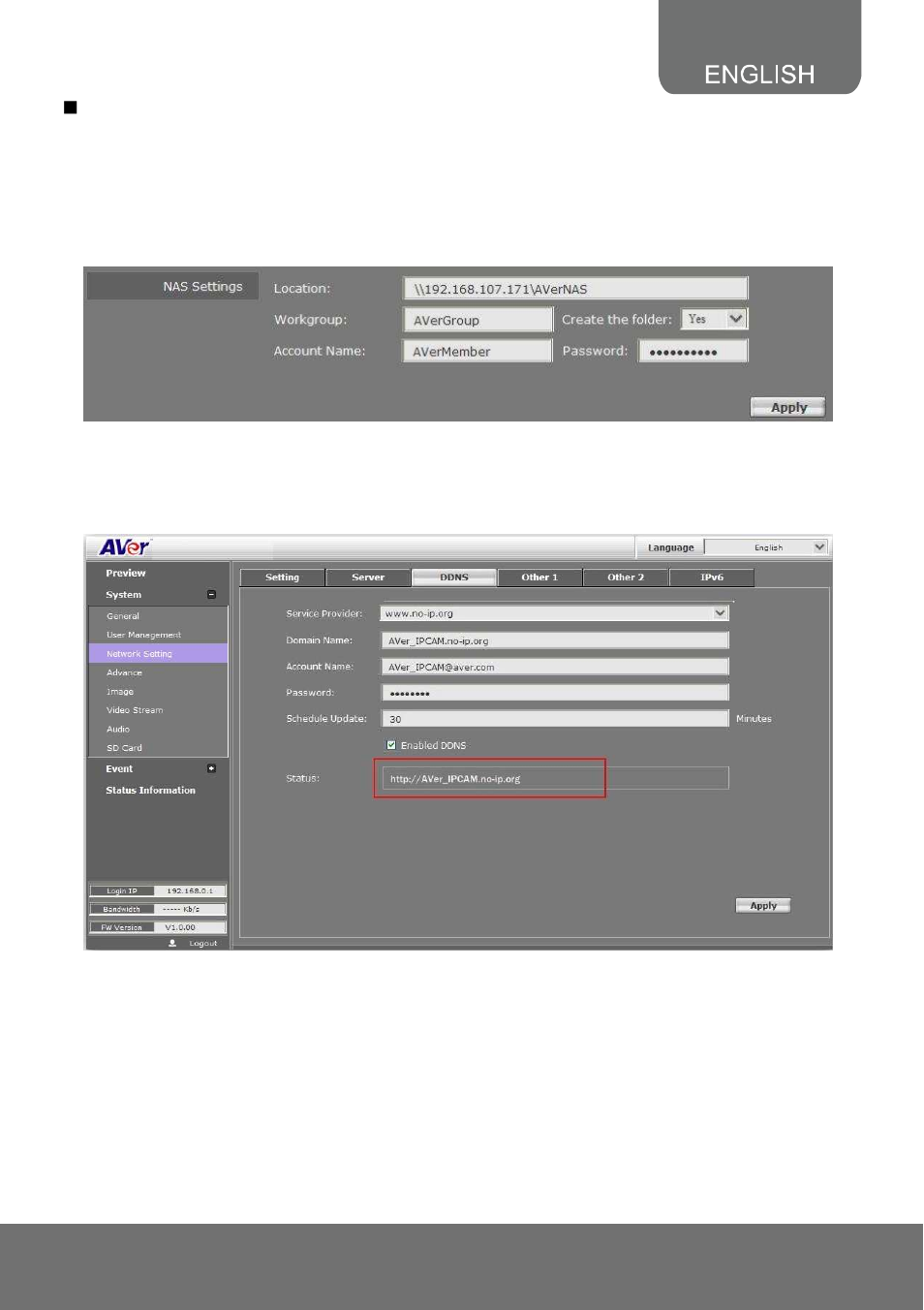AVer SF2111H-DR user manual User Manual | Page 32 / 71
