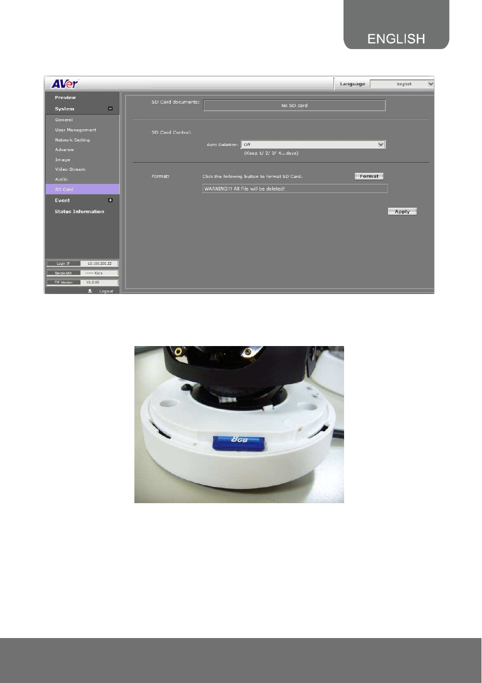 AVer SF2111H-DR user manual User Manual | Page 58 / 71