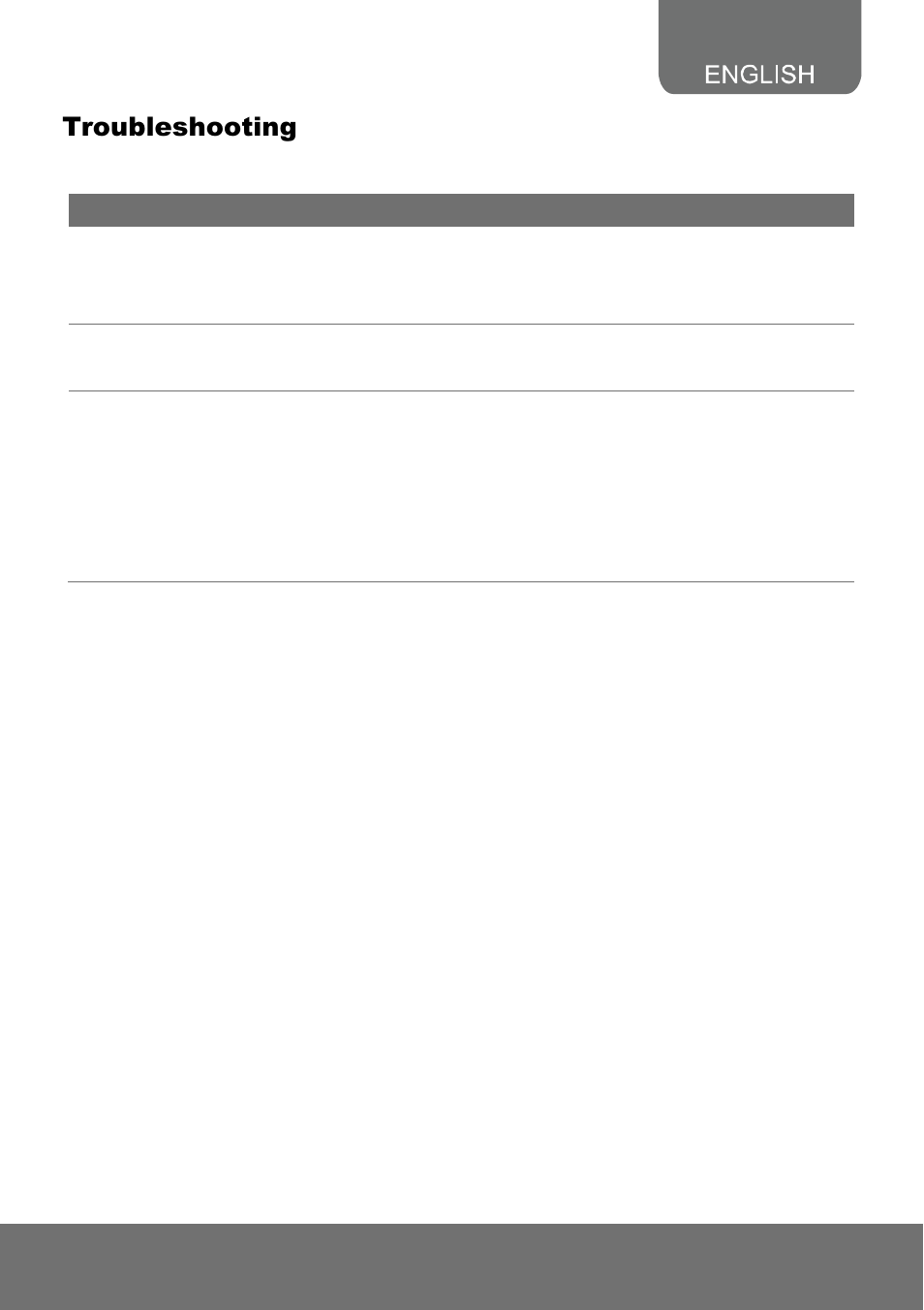 Troubleshooting | AVer SF2111H-DR user manual User Manual | Page 67 / 71