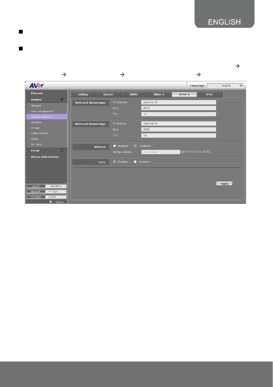 AVer SF2111H-DVR user manual User Manual | Page 43 / 74
