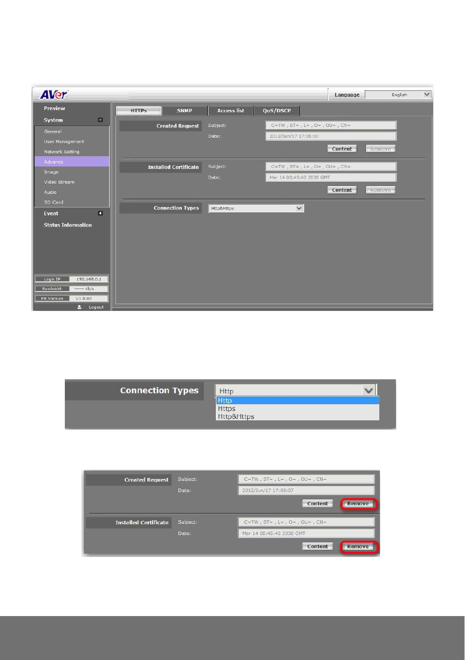 AVer SF2111H-DVR user manual User Manual | Page 44 / 74