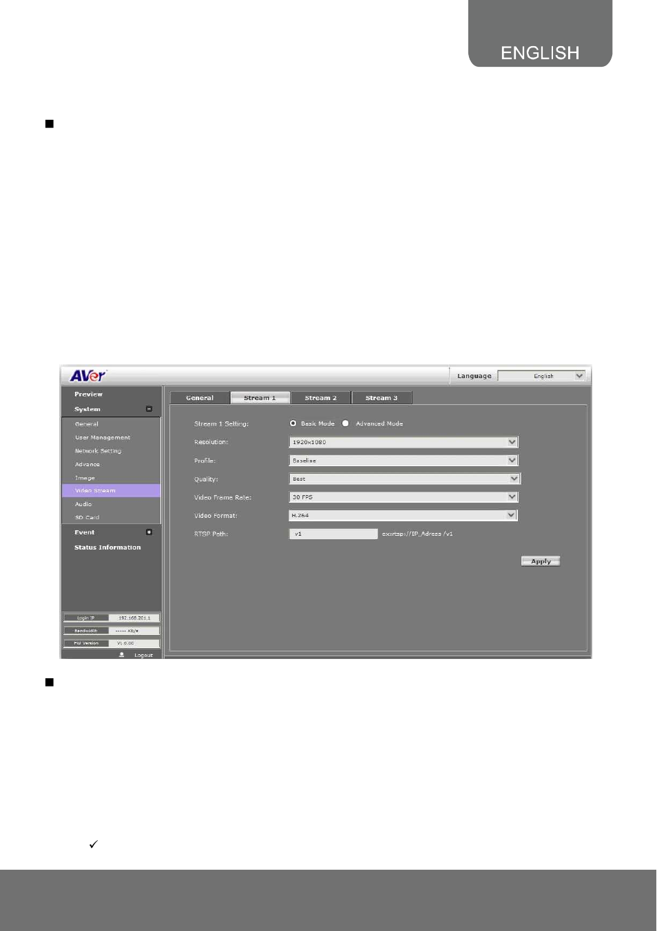 AVer SF2111H-DVR user manual User Manual | Page 55 / 74