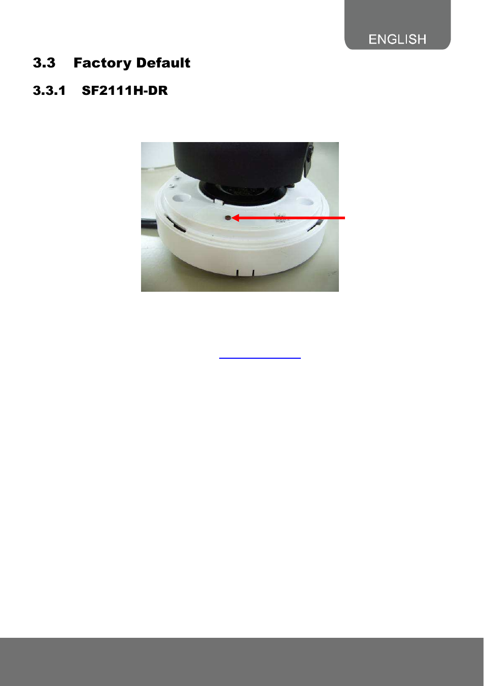 3 factory default | AVer SF2111H series quick guide User Manual | Page 19 / 35