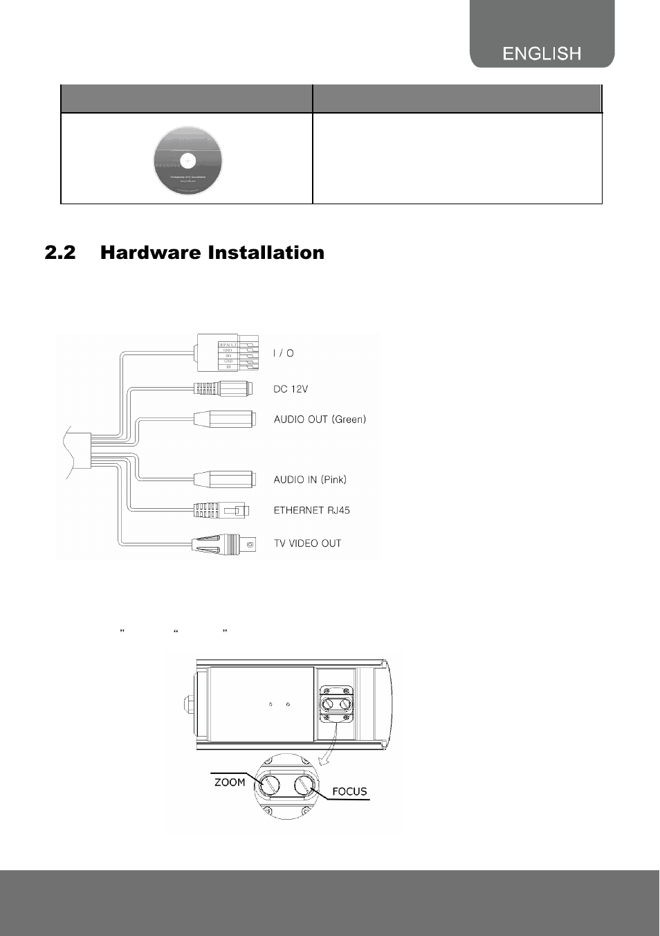 2 hardware installation | AVer SF2111H series quick guide User Manual | Page 9 / 35