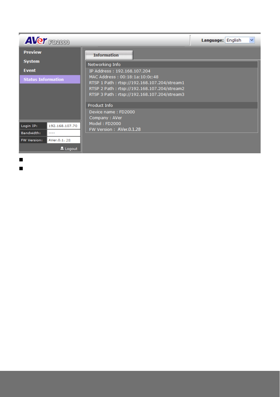 AVer FD2000 User Manual | Page 46 / 51