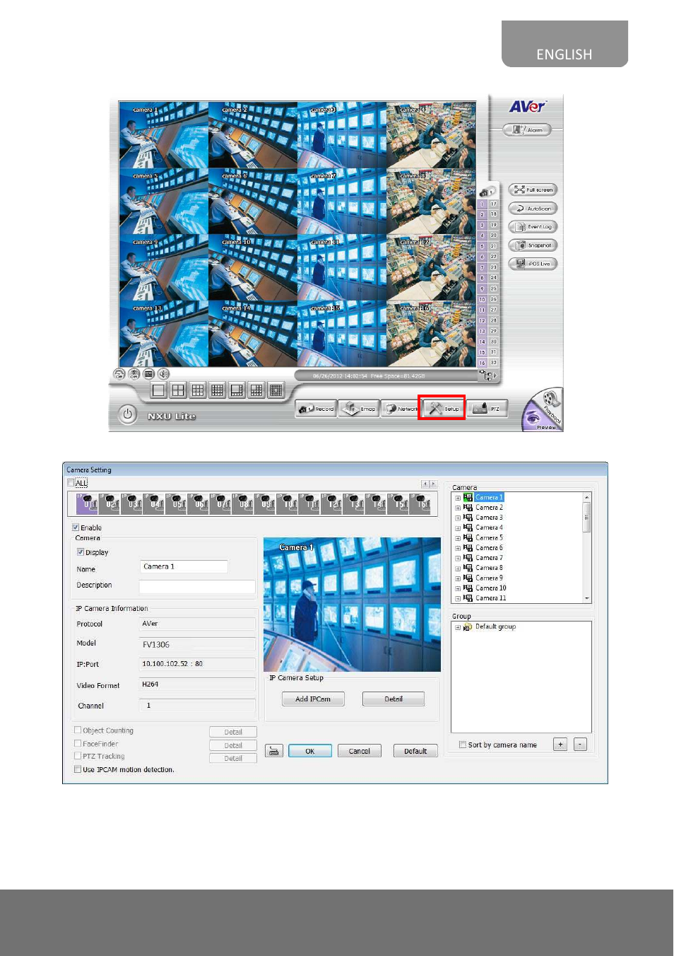 AVer FV1306 user manual User Manual | Page 17 / 76