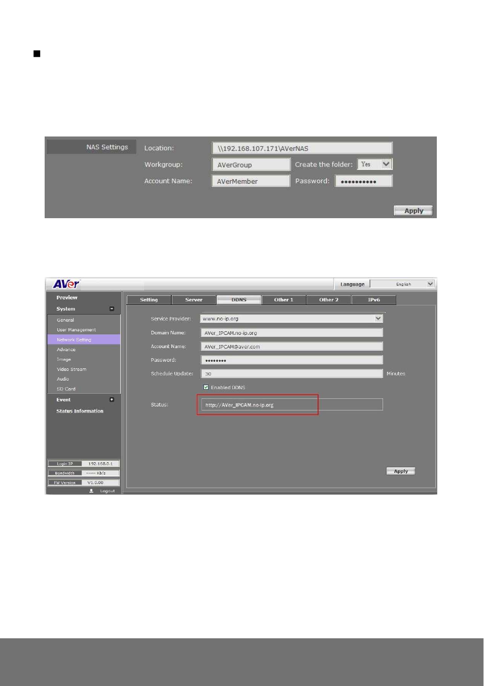 AVer FV1306 user manual User Manual | Page 36 / 76