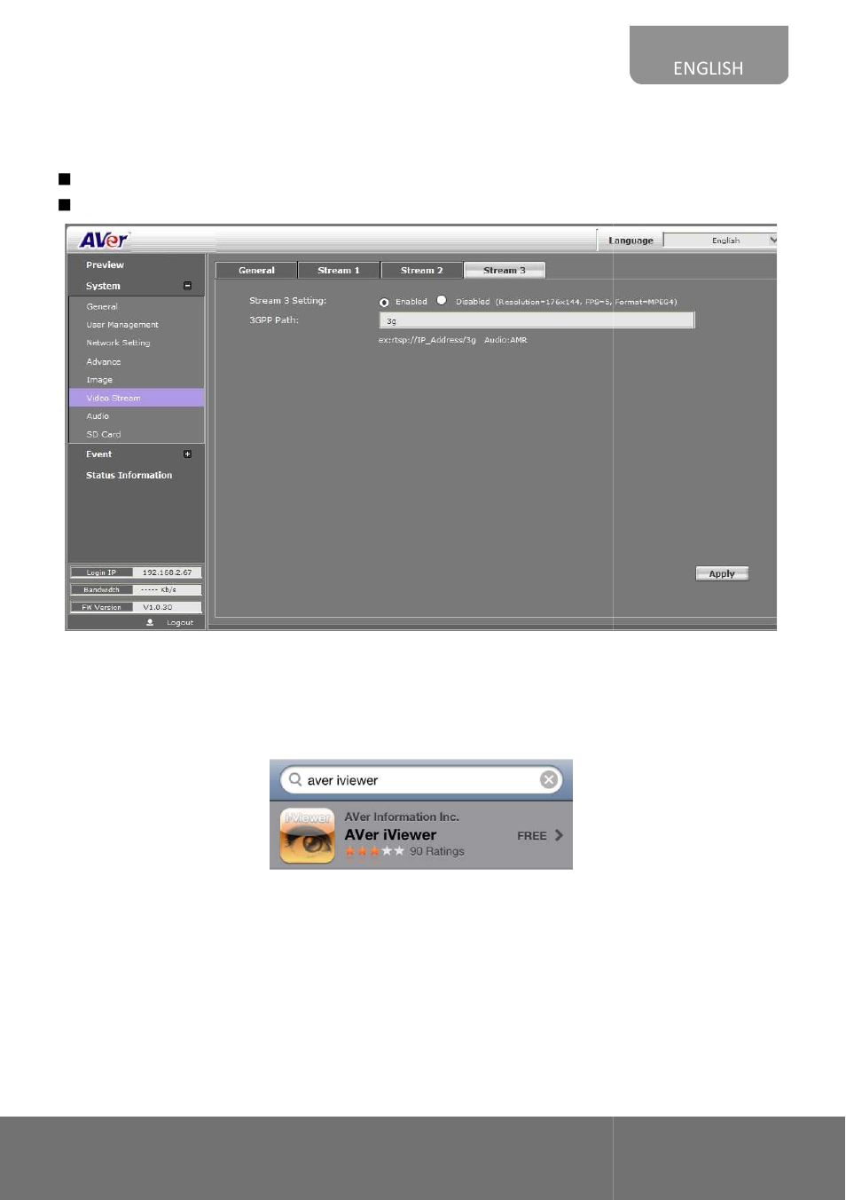 AVer FV1306 user manual User Manual | Page 61 / 76