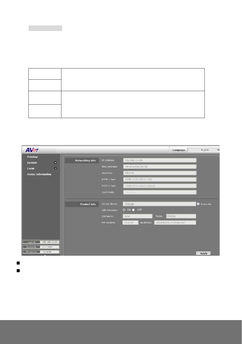 AVer FV1306 user manual User Manual | Page 68 / 76