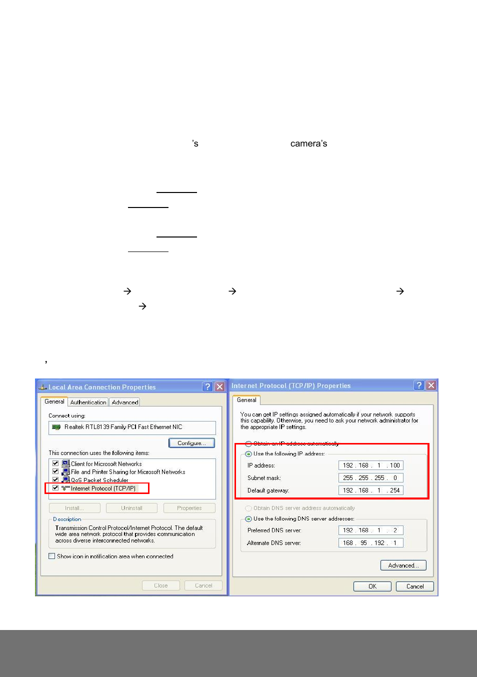 Sing, Non-dhcp, Erver | Outer, Etwork | AVer FV2006-1 user manual User Manual | Page 22 / 78