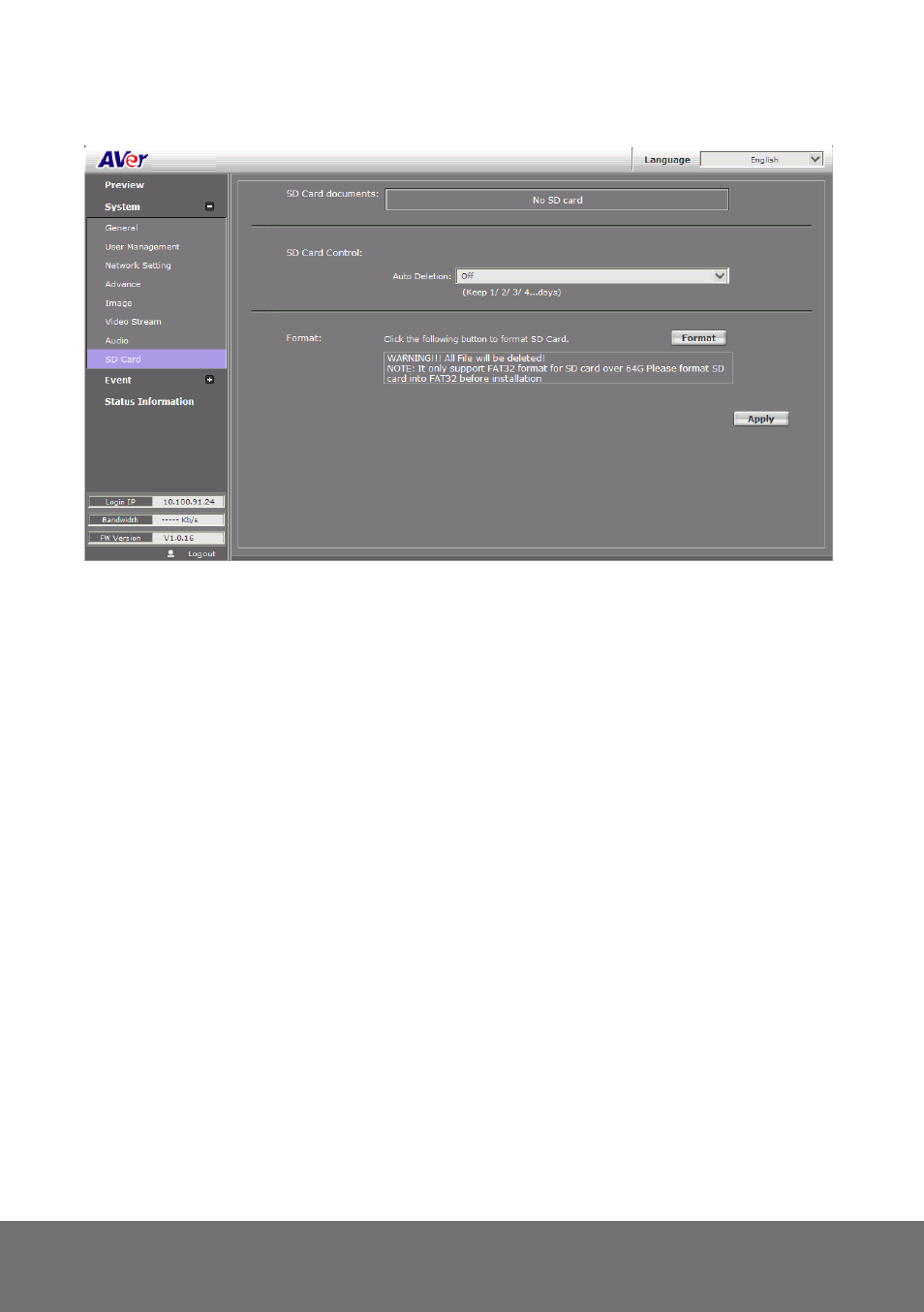 Ystem | AVer FV2006-1 user manual User Manual | Page 65 / 78