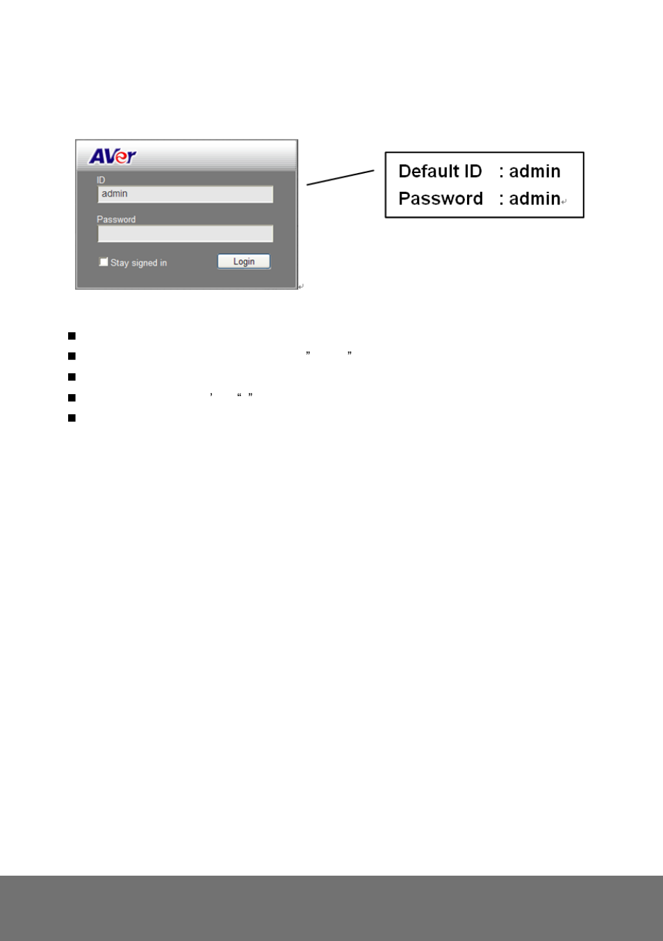 AVer FD1020 user manual User Manual | Page 25 / 79