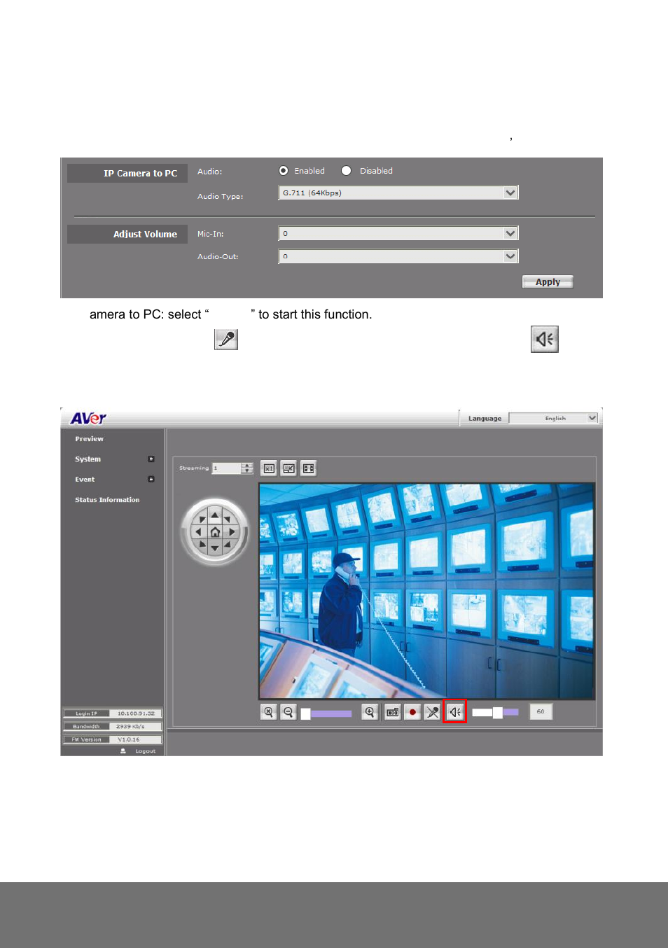 Ystem, Udio | AVer FD1020 user manual User Manual | Page 65 / 79