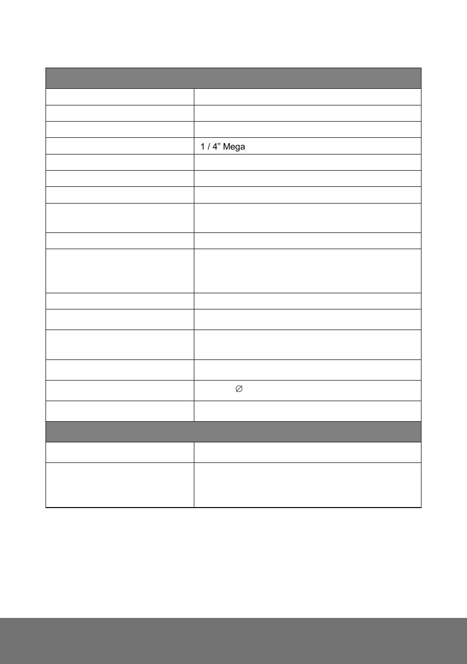 Specifications | AVer FD1020 user manual User Manual | Page 8 / 79