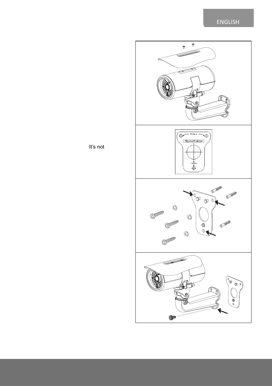 Ounting the, Amera | AVer Rugged Bullet Installation Guide User Manual | Page 9 / 28