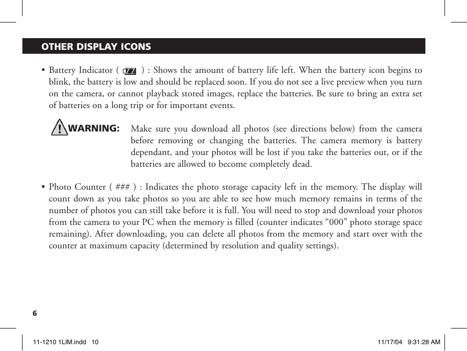 Bushnell 11-1210 User Manual | Page 10 / 108