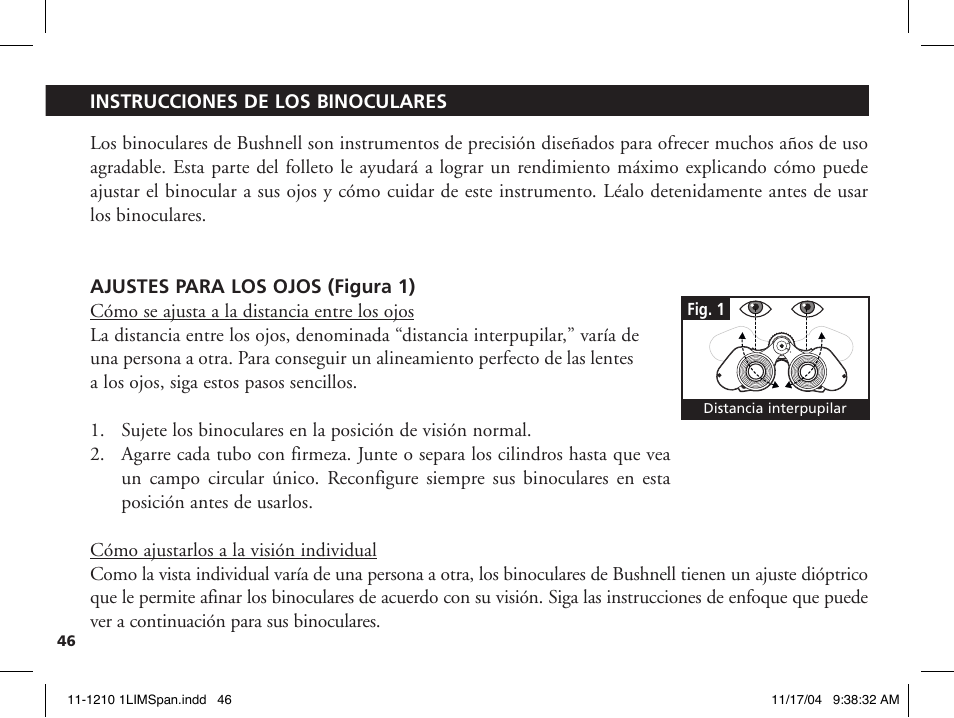 Bushnell 11-1210 User Manual | Page 104 / 108
