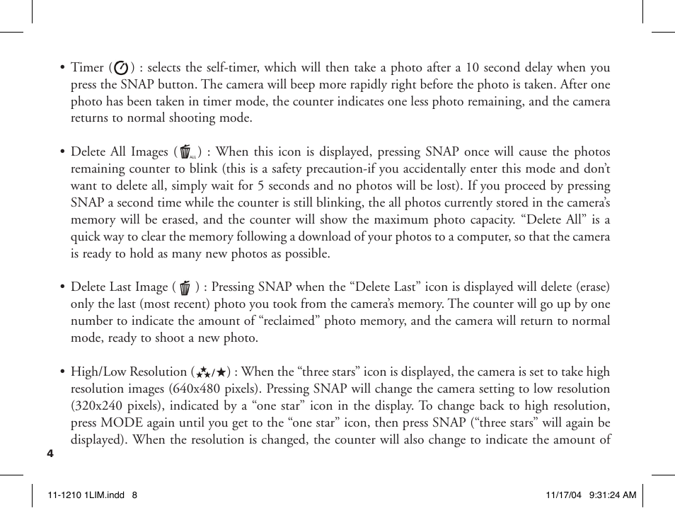 Bushnell 11-1210 User Manual | Page 8 / 108
