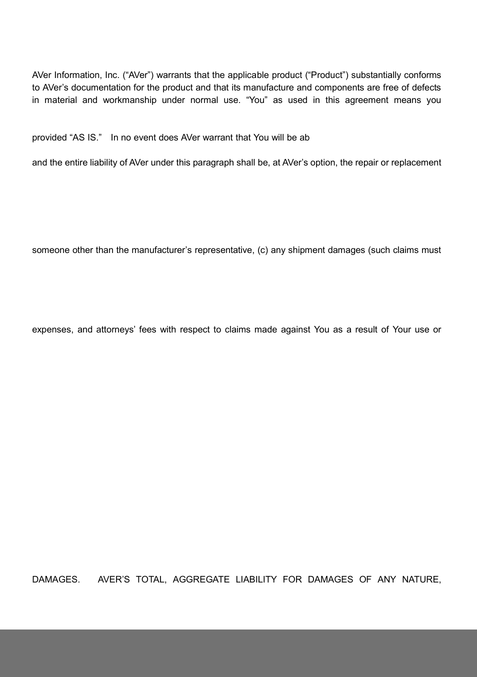 AVer Rugged Bullet IP cam(E) Installation Guide User Manual | Page 23 / 24