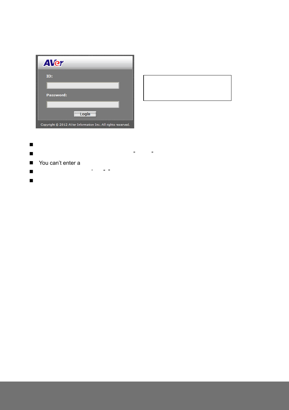 AVer SD1306 user manual User Manual | Page 20 / 76