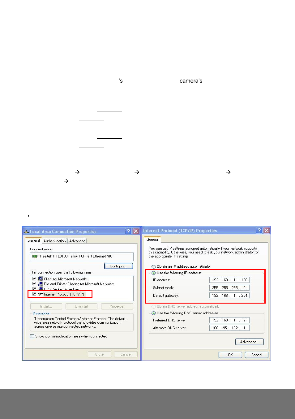 Using non-dhcp server/router network | AVer SD1306 quick guide User Manual | Page 16 / 21