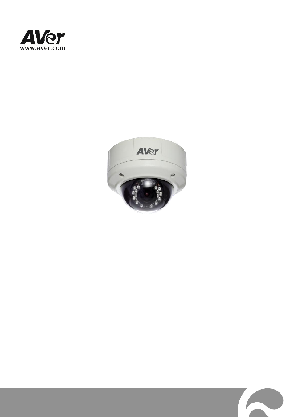 AVer Vandal Dome IP cam(E) Installation Guide User Manual | 27 pages
