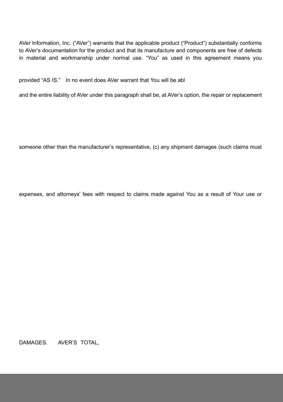 AVer Vandal Dome IP cam(E) Installation Guide User Manual | Page 26 / 27