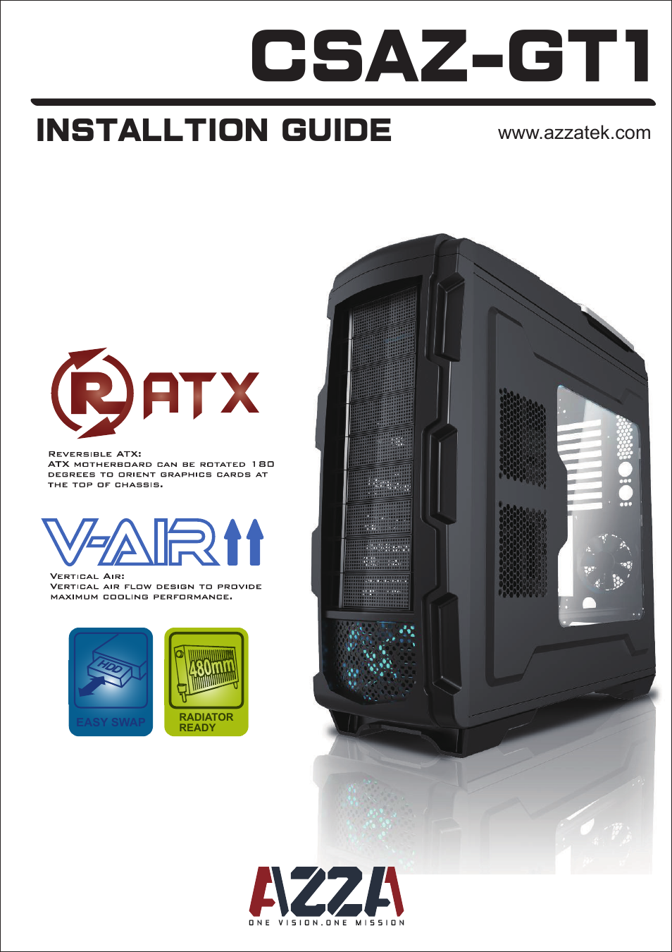 AZZA GT 1 User Manual | 11 pages