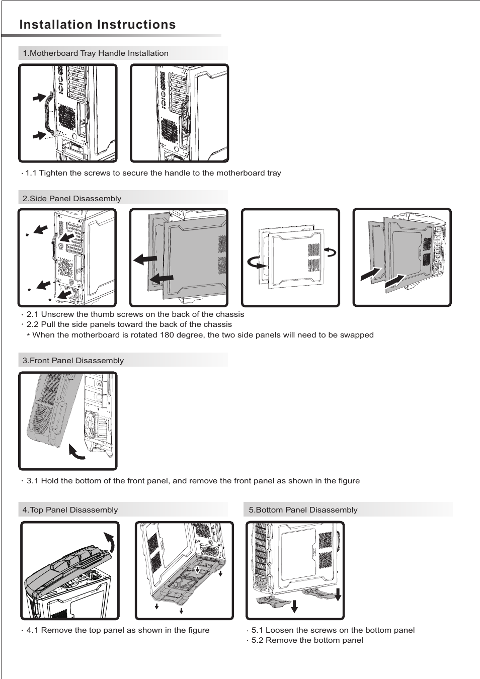 Installation instructions | AZZA GT 1 User Manual | Page 7 / 11