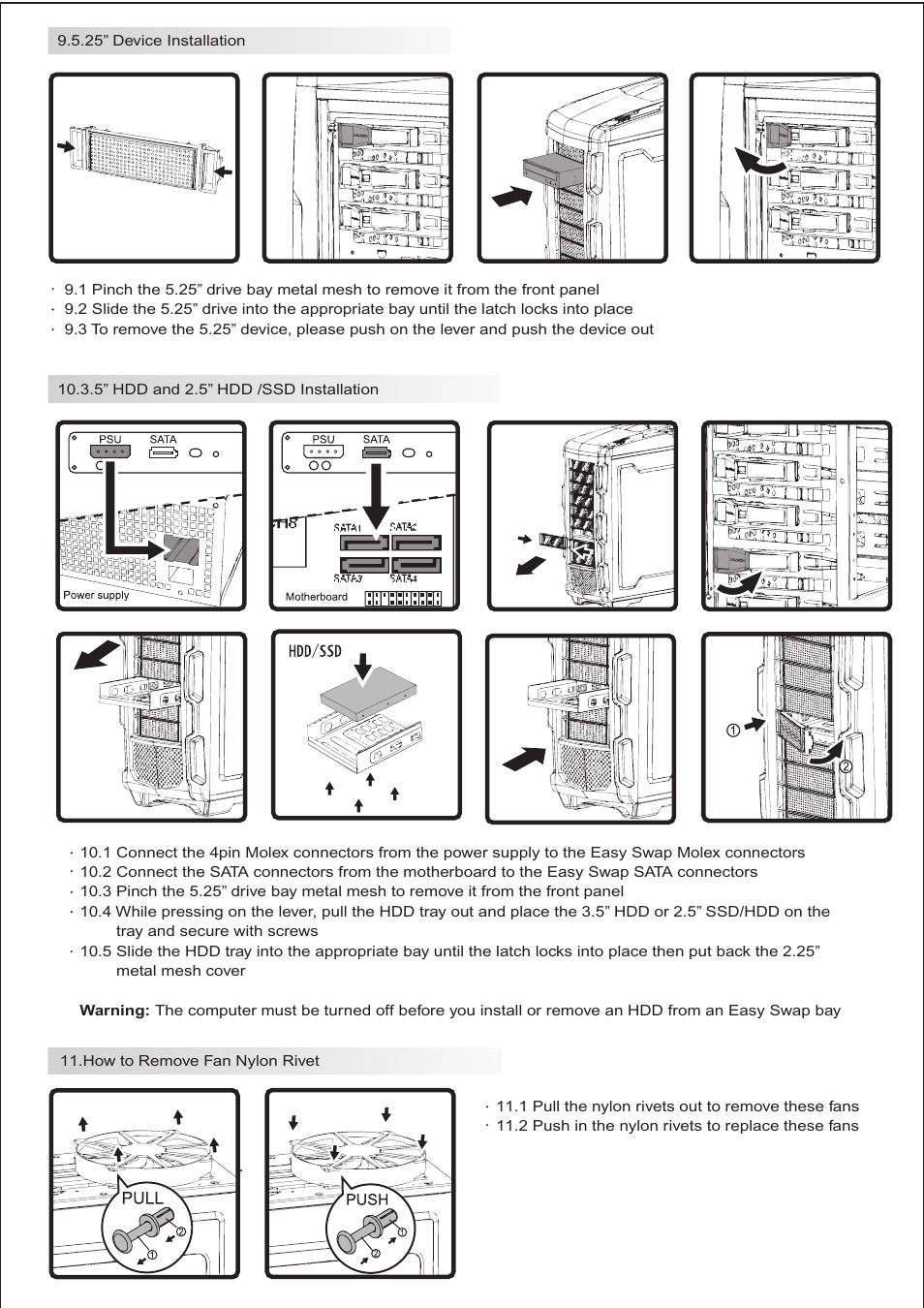 AZZA GT 1 User Manual | Page 9 / 11