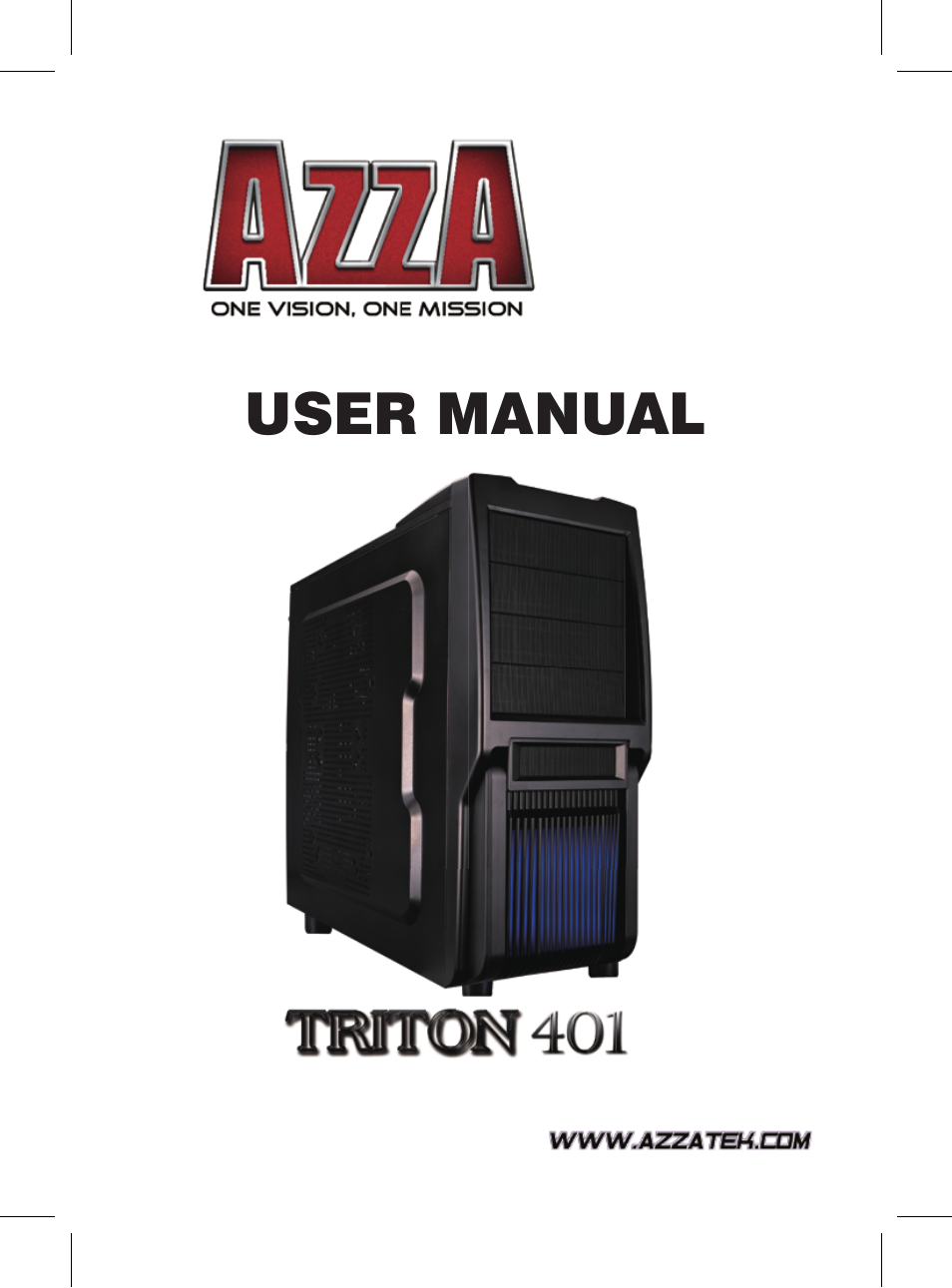 AZZA Triton 401 User Manual | 10 pages