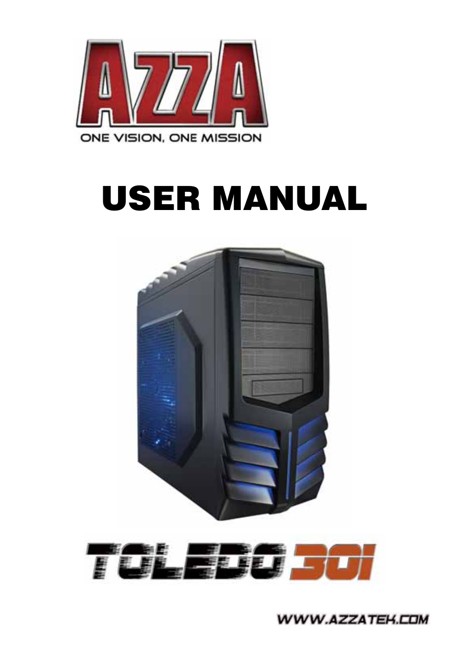 AZZA Toledo 301 User Manual | 10 pages