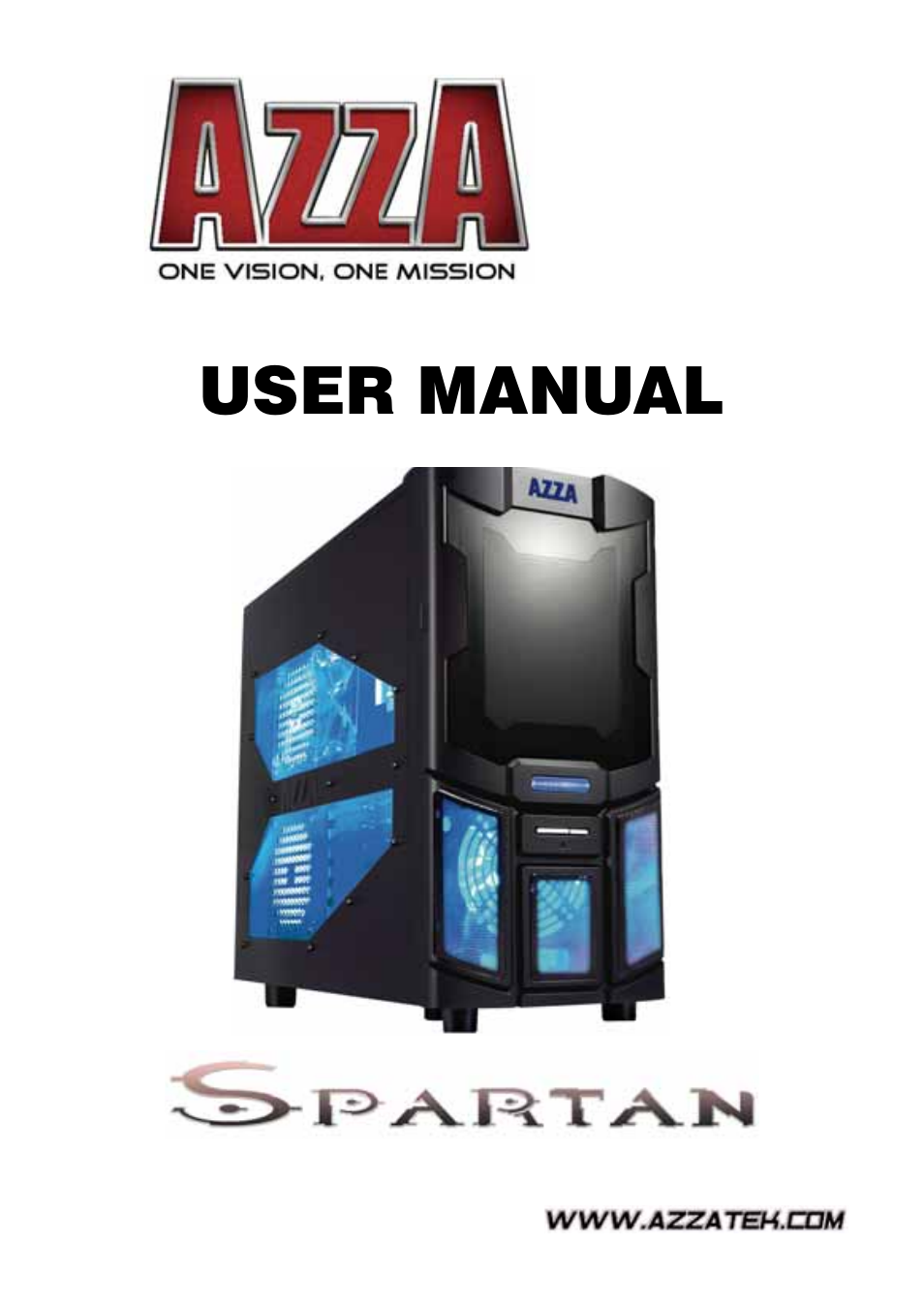 AZZA Spartan 102E User Manual | 10 pages