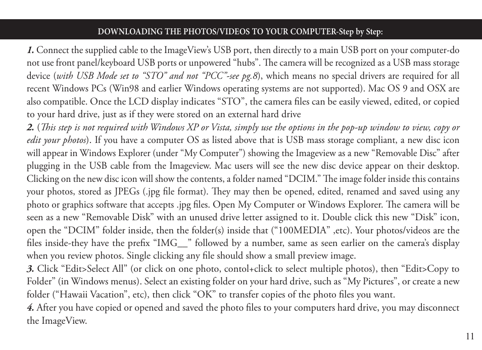 Bushnell ImageView 118331 User Manual | Page 11 / 16