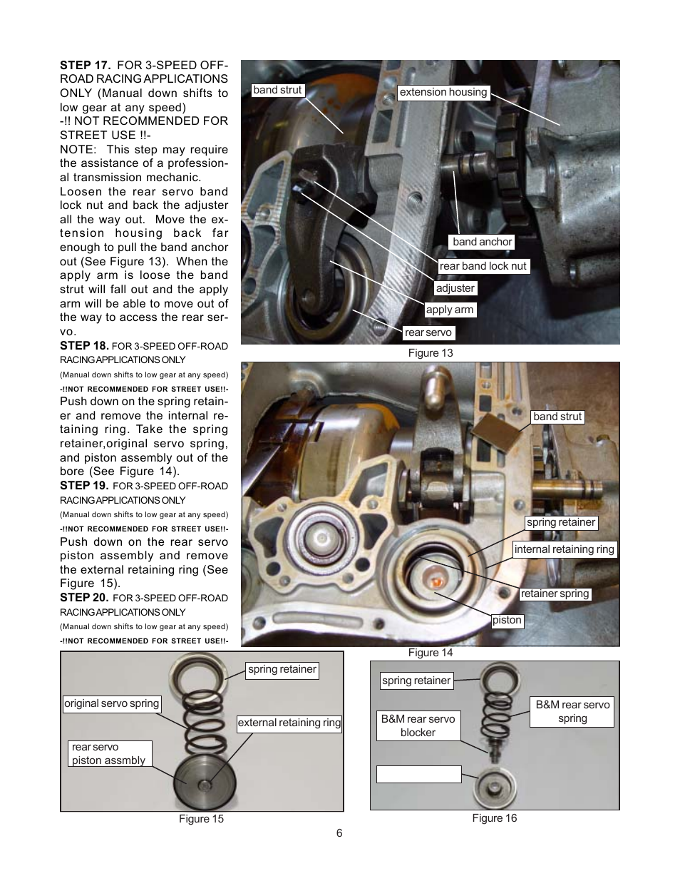 B&M 10228 TRANSPAK User Manual | Page 6 / 8