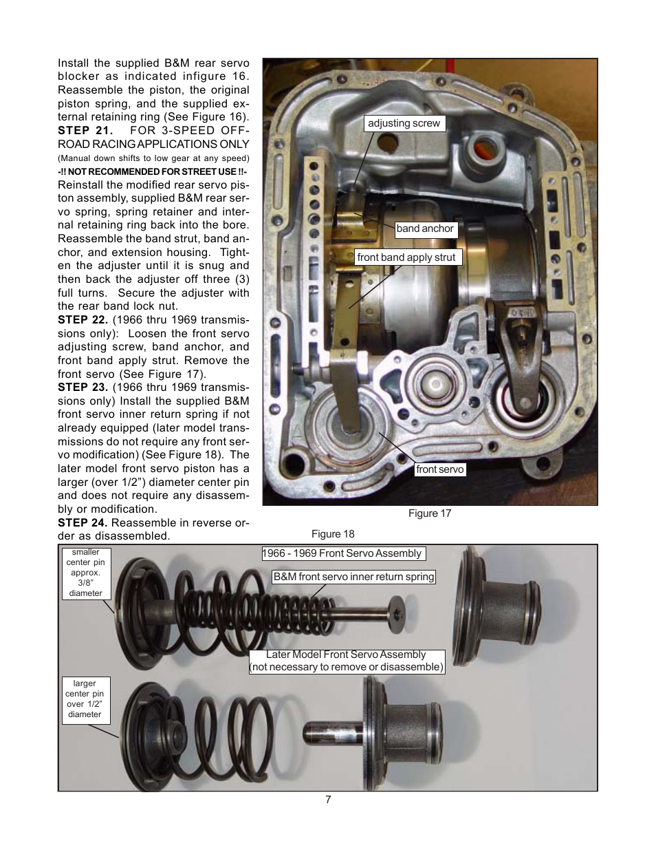 B&M 10228 TRANSPAK User Manual | Page 7 / 8