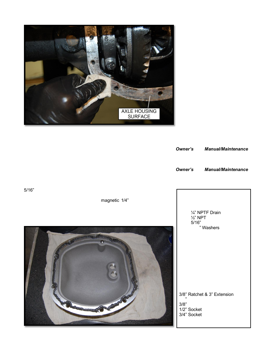 B&M 10310 CAST ALUMINUM FRONT END COVER FOR DANA 30 IS CONSTRUCTED OF A356.0-T6 ALUMINUM. THIS RUGGED UNIT DIS User Manual | Page 2 / 2