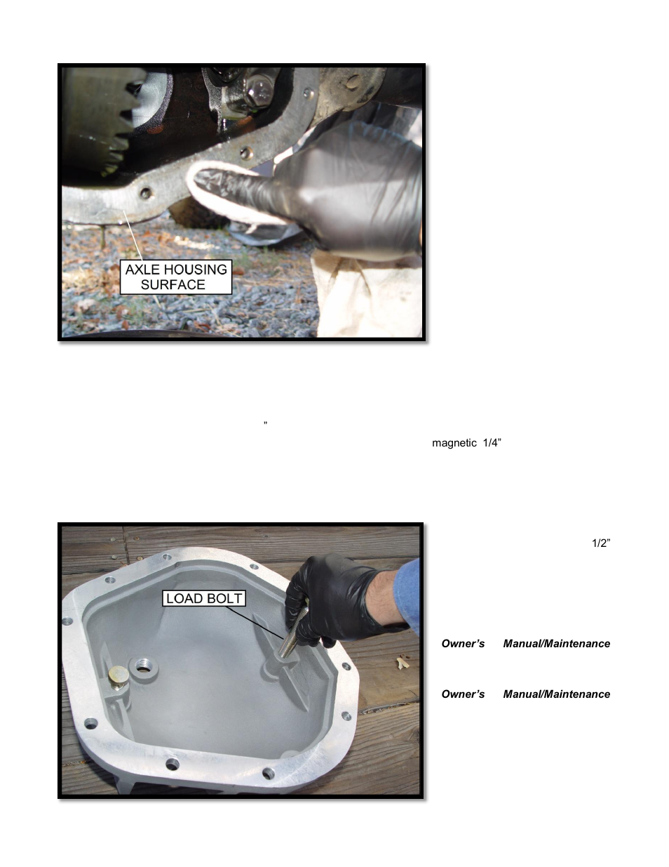 B&M 10314 DANA 60/70 COVER WAS DESIGNED TO FIT BOTH DANA 60 AND DANA 70 DIFFERENTIALS. CONSTRUCTED OF A356.0-T User Manual | Page 2 / 3