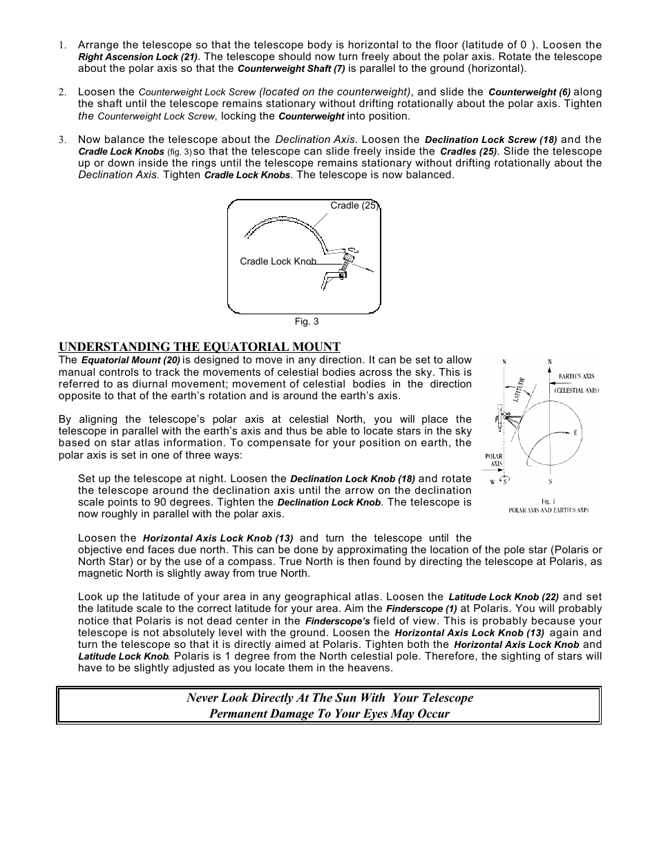 Bushnell DEEP SPACE 78-9518 User Manual | Page 4 / 6